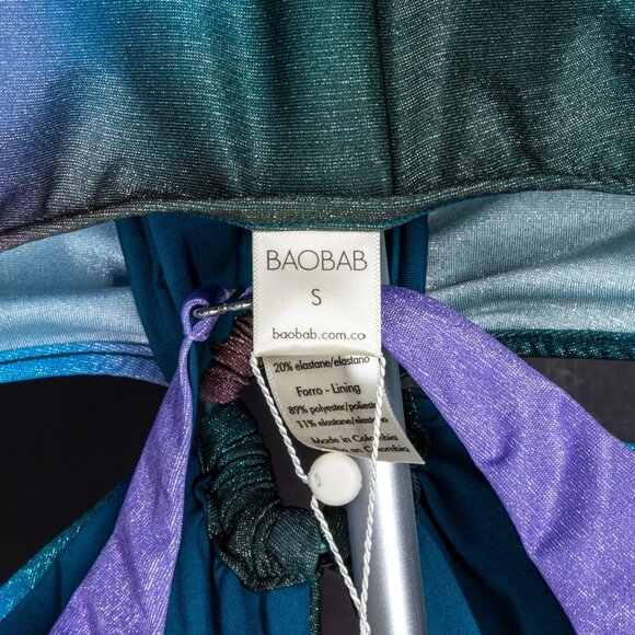 Baobab Ombre Cutout Halter Maxi Dress – Multicolor – Size S – NWT - Picture 5 of 6